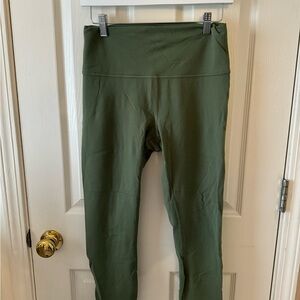 Lululemon Wunder Under Green Leggings